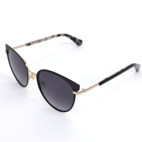 Kate Spade Janalee Cat Eye Womens Sunglasses - Black / Gold - NWT main image 8